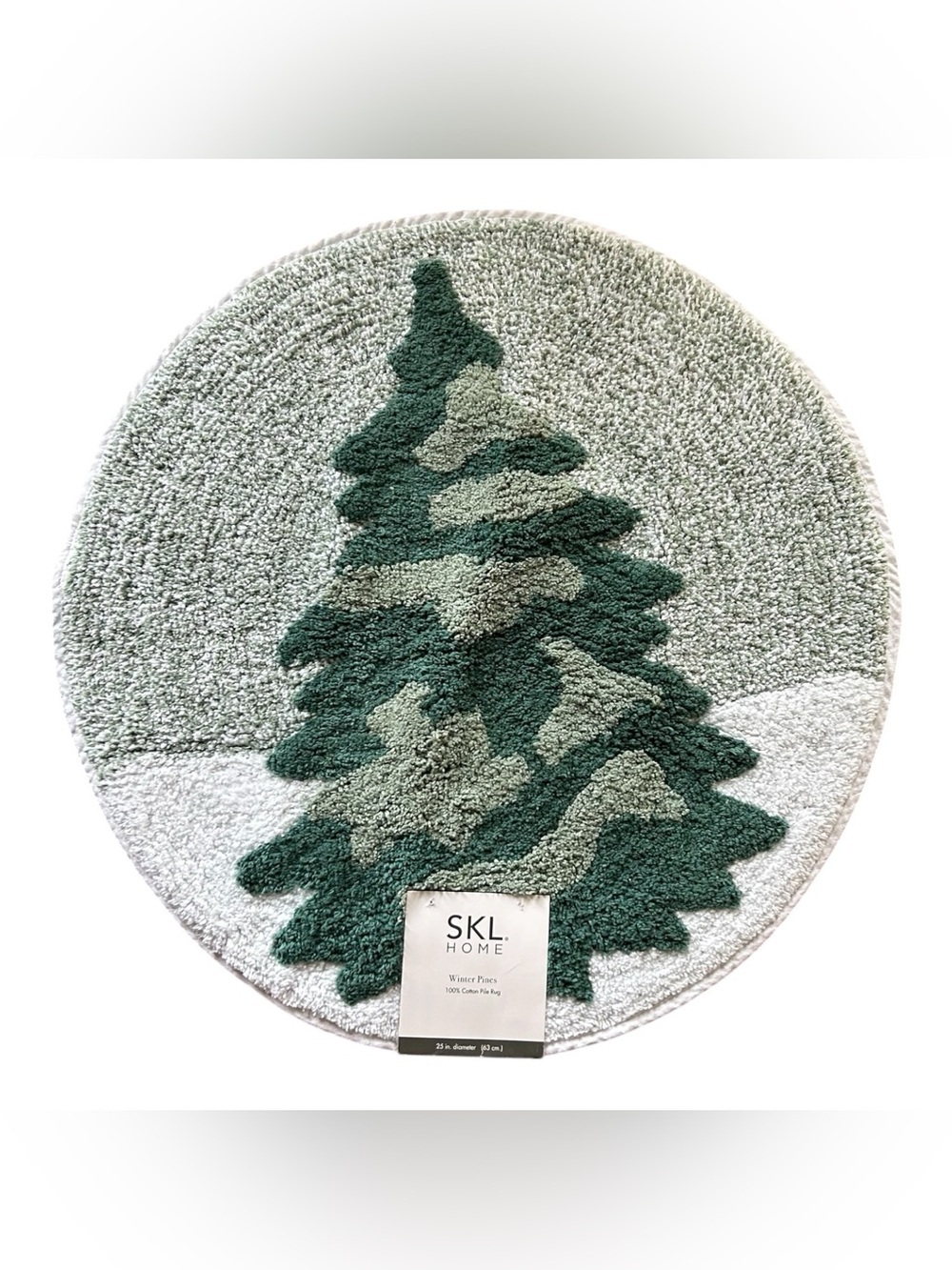 SKL Home Winter Pines Round Rug